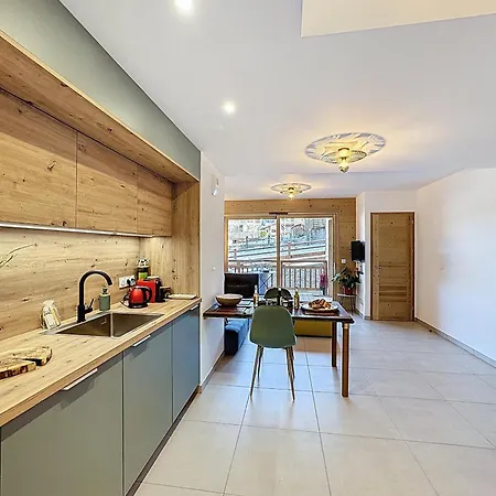 Frake-appartement-2pers-proche Piste レ・ジェ